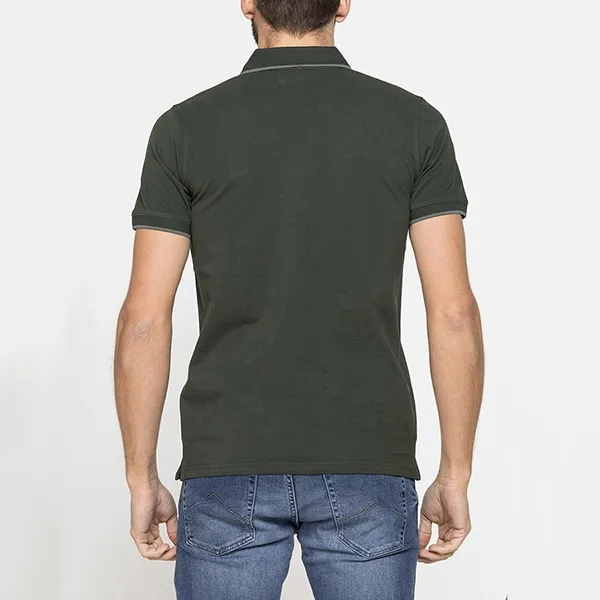 Áo Polo Carrera Jeans 819A0075A_798 Màu Xanh Rêu Đậm Size M