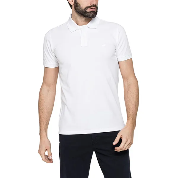 Áo Polo Carrera Jeans T819B075AL_001 Màu Trắng Size L