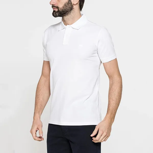 Áo Polo Carrera Jeans T819B075AL_001 Màu Trắng Size L