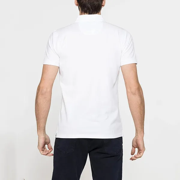 Áo Polo Carrera Jeans T819B075AL_001 Màu Trắng Size L
