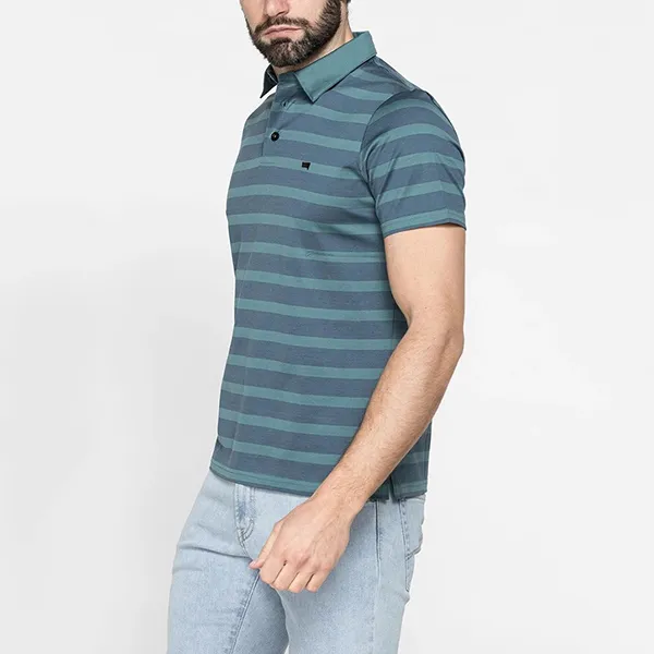 Áo Polo Carrera Jeans T824R0047A_24H Kẻ Ngang Màu Xanh Size M - Thời trang - Vua Hàng Hiệu