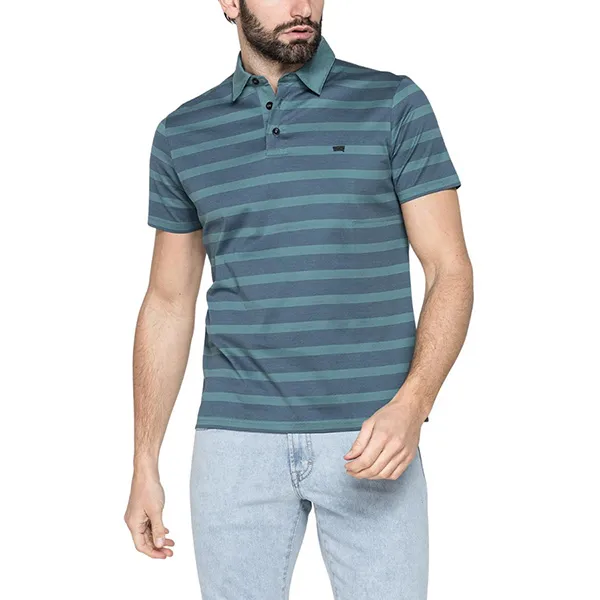 Áo Polo Carrera Jeans T824R0047A_24H Kẻ Ngang Màu Xanh Size M - Thời trang - Vua Hàng Hiệu
