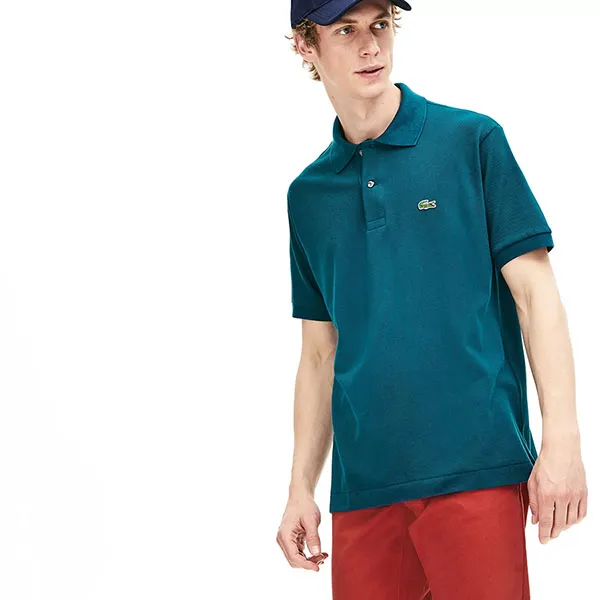 Áo Polo Lacoste Classic Fit L1212 51 Z3T Màu Xanh Cổ Vịt Size S