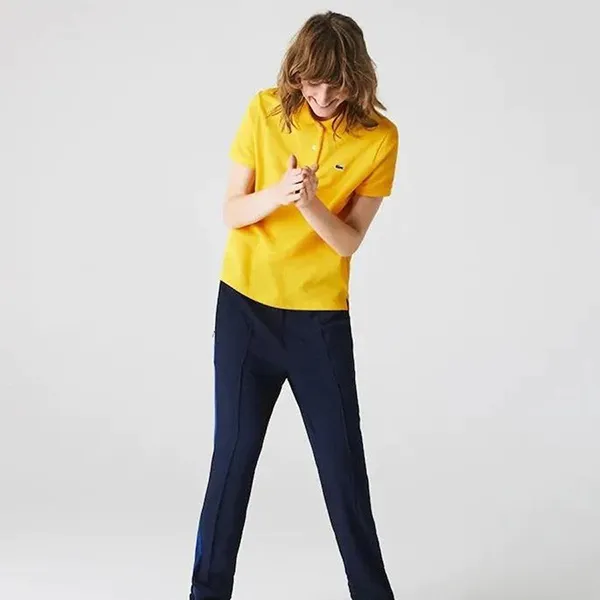 Áo Polo Lacoste Classic Fit Soft Cotton Petit Pique Polo Shirt Yellow PF7839 51 6XP Màu Vàng Size 36