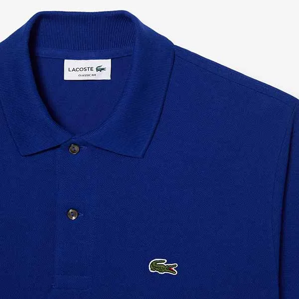 Áo Polo Nam Lacoste Classic L1212BDM Màu Xanh Biển Size 3
