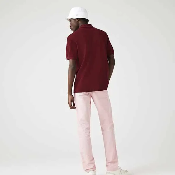 Áo Polo Nam Lacoste Made in France PH2676P41 Màu Đỏ Đô Size 5