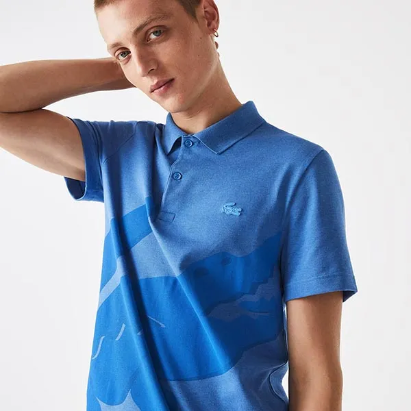 Áo Polo Nam Lacoste Regular Fit Stretch Organic Polo Shirt PH2049 HG3 Màu Xanh Dương Size XS ( Form Âu) - Thời trang - Vua Hàng Hiệu