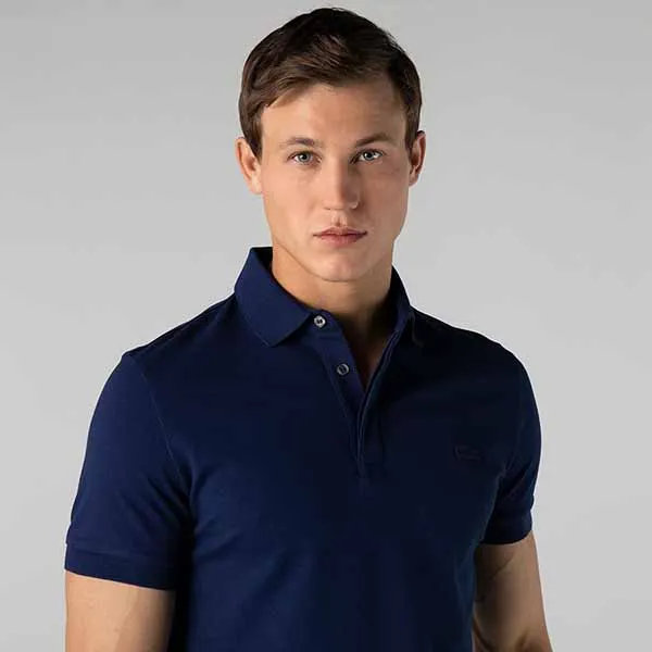 Áo Polo Nam Lacoste PH552278X Regular Màu Xanh Navy Size 2