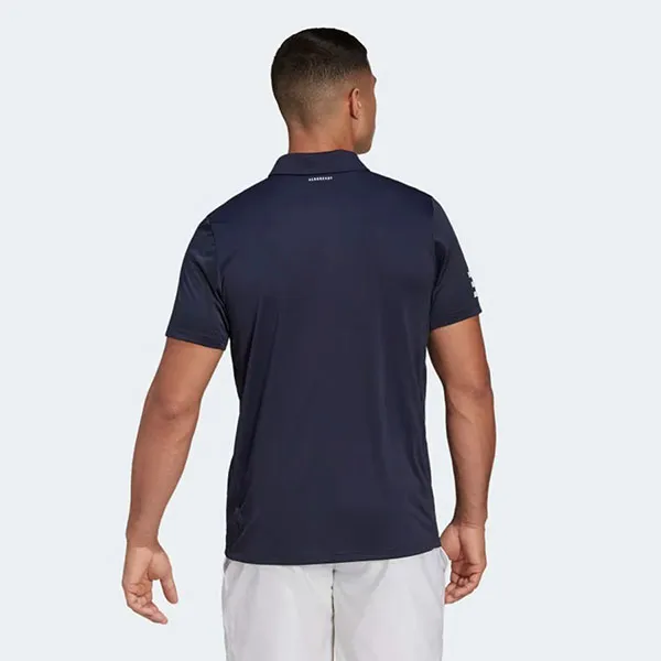 Áo Polo Nam Adidas 3 Sọc Tennis Club H34701 Màu Xanh Than Size S