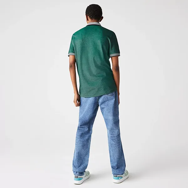 Áo Polo Nam Lacoste Regular PH1924GU6 Màu Xanh Rêu Size 6 - Thời trang - Vua Hàng Hiệu