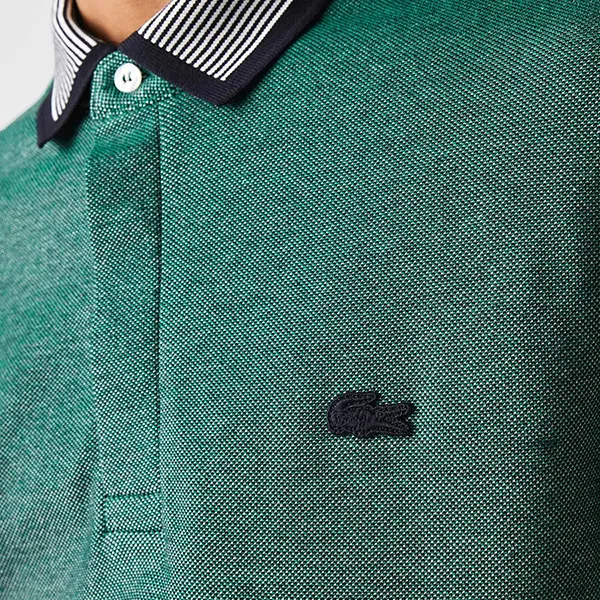 Áo Polo Nam Lacoste Regular PH1924GU6 Màu Xanh Rêu Size 6 - Thời trang - Vua Hàng Hiệu