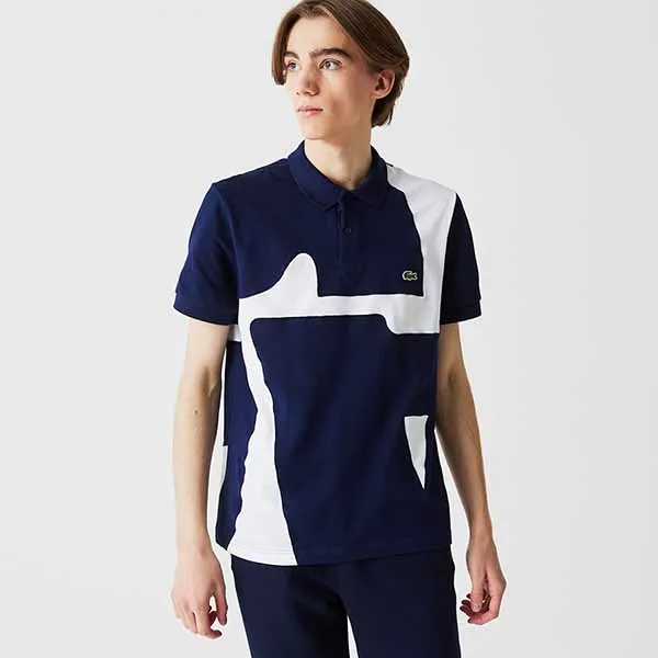 Áo Polo Nam Lacoste Regular PH2242525 Màu Xanh Đen Size 2