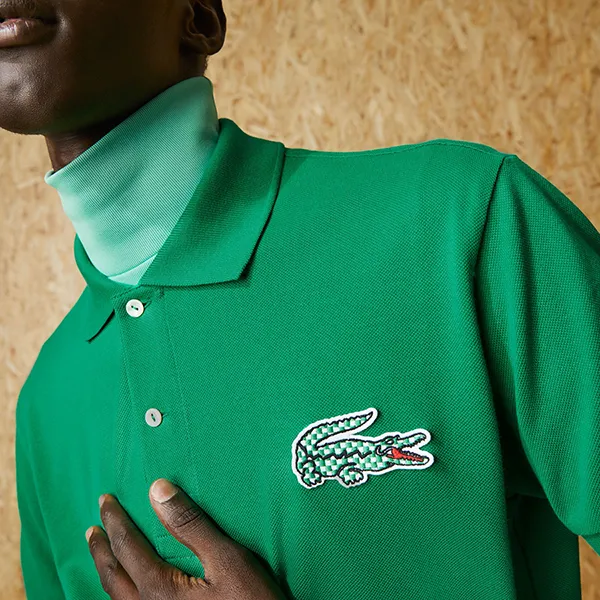 Áo Polo Nam Lacoste Regular PH4798-6EP Màu Xanh Green Size 5