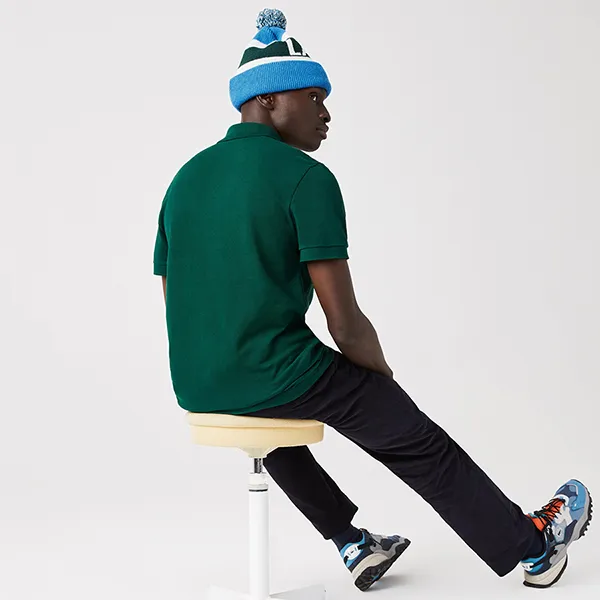 Áo Polo Nam Lacoste Regular PH7965 3M2 Màu Xanh Green Size 4