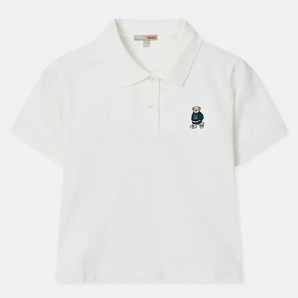 Áo Polo Nữ Spao SPHWD24G01 Màu Trắng Size S - Thời trang - Vua Hàng Hiệu