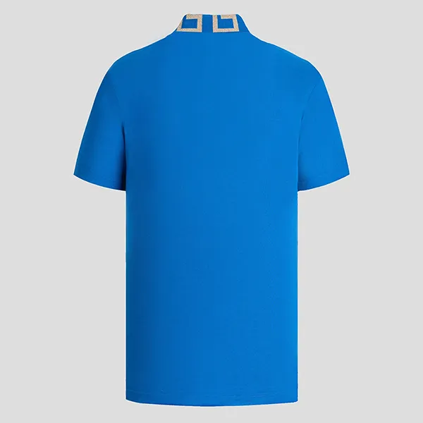 Áo Polo Versace Medusa Greek Collar A87402 1A01552 1U820 Màu Xanh Blue - Thời trang - Vua Hàng Hiệu