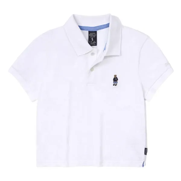 Áo Polo WHOAU Steve Crop Màu Trắng - Thời trang - Vua Hàng Hiệu