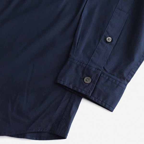 Áo Sơ Mi Lacoste Men's Soft Cotton Poplin Shirt CH7221-166 Màu Xanh Navy Size 38 - S - 4