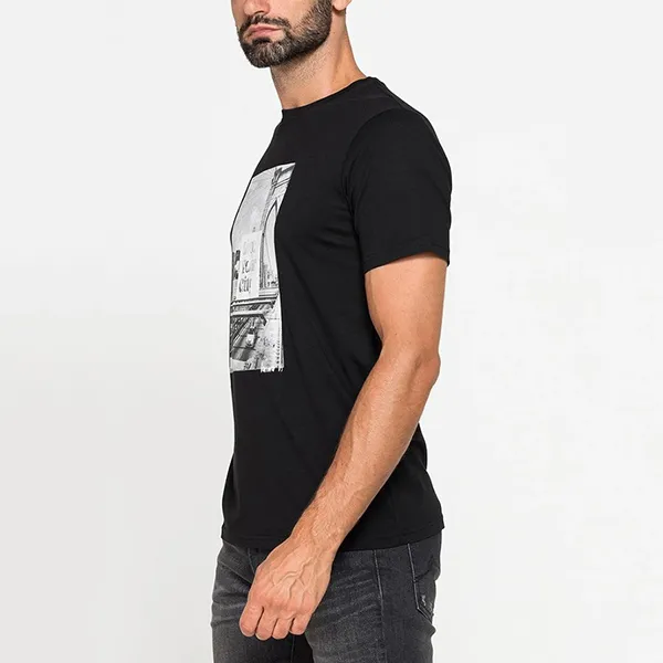 Áo Thun Carrera Jeans 801B0045A_M84 Màu Đen Size M