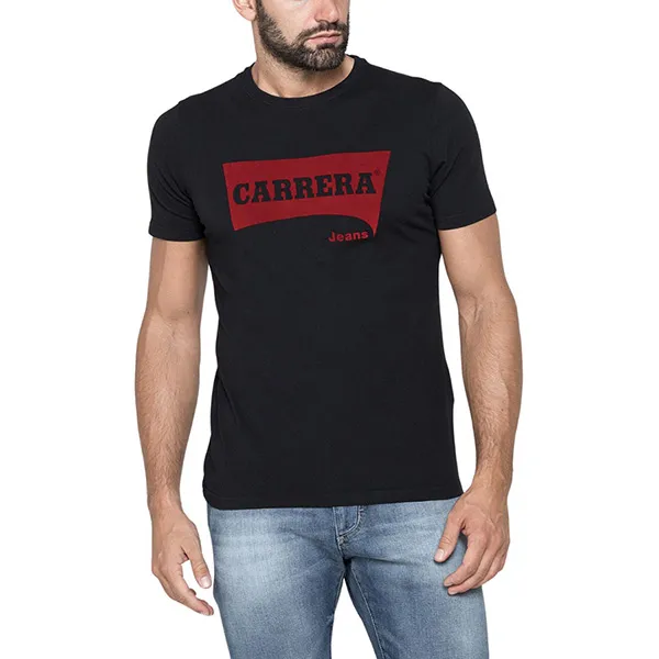 Áo Thun Carrera Jeans 801P0047A_898 Màu Đen Size M - Thời trang - Vua Hàng Hiệu