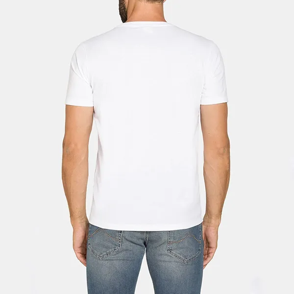 Áo Thun Carrera Jeans P801A0044A_40A Màu Trắng Size L - Thời trang - Vua Hàng Hiệu