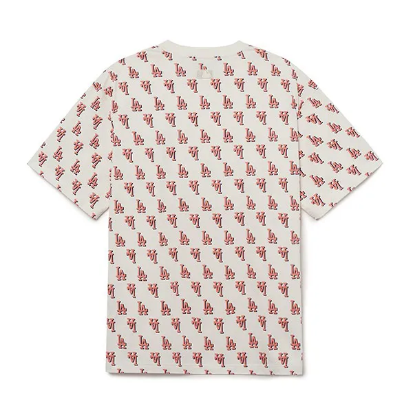 Áo Thun MLB Logo T-Shirts LA Dodgers 3ATSM1133-07CRS Màu Kem Size S - Thời trang - Vua Hàng Hiệu