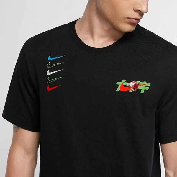 Áo Thun Nam Nike Sportswear Men's T-Shirt WW Katakana DC9194-010 Màu Đen Size S