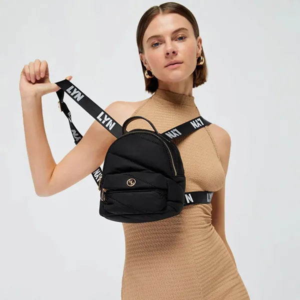 Balo Lyn Mackencie Backpacks LL23CBF046 Màu Đen