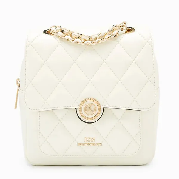Balo Lyn Stephanie Backpacks LL23CBF083 Màu Trắng
