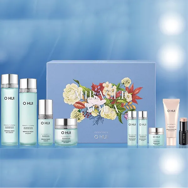 Bộ Chăm Sóc Da Ohui Dưỡng Ẩm Cấp Nước Miracle Aqua 4pcs Special Set - Mỹ phẩm - Vua Hàng Hiệu