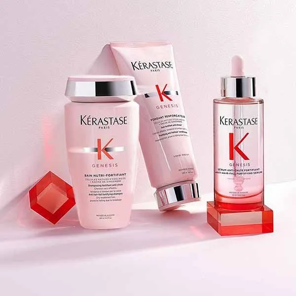Bộ Sản Phẩm Chăm Sóc Tóc Kérastase Geneis Bain Nutri 3 Món