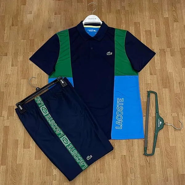 Bộ Thể Thao Lacoste Men's Phối Màu Xanh Lá Size S - Thời trang - Vua Hàng Hiệu