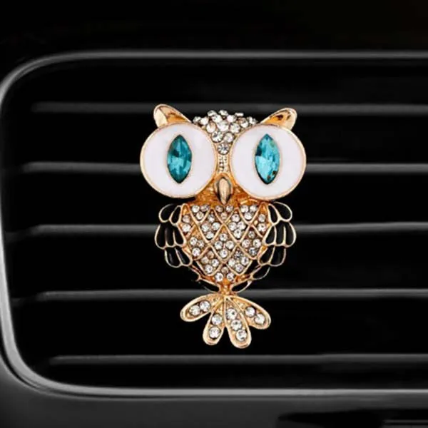 Cài Áo Meri Con Cú Xinh Xắn BR458 Màu Vàng