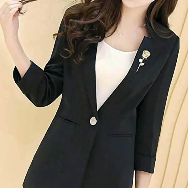 Cài Áo Meri Golden Rose BR507 Màu Vàng