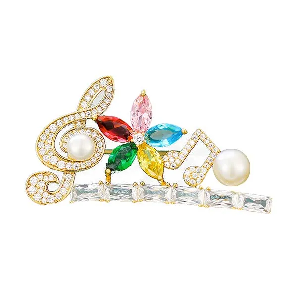 Cài Áo Meri Nốt Nhạc Tinh Tế BR480 Phối Màu