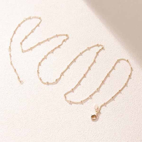 Dây Chuyền Pandora Beaded Chain Necklace 367210-70 Màu Vàng Gold - 3