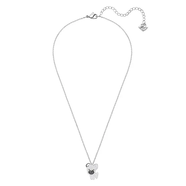 Dây Chuyền Swarovski Crystal Necklace Little Dog Pendant, White, Rhodium 5374446 Màu Bạc