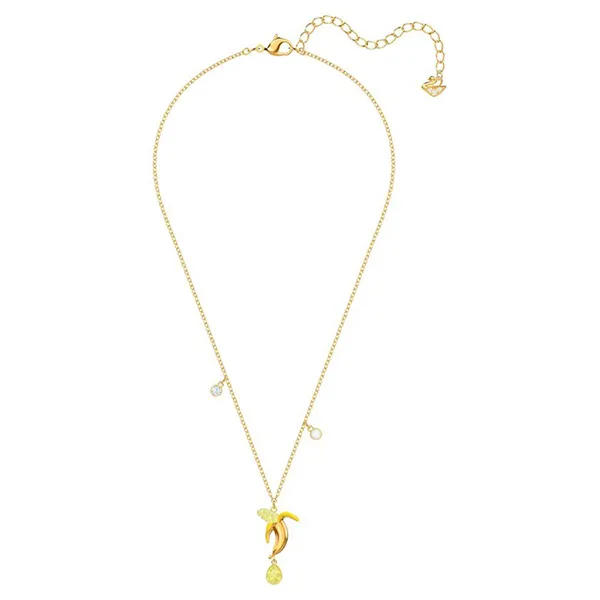 Dây Chuyền Swarovski No Regrets Banana Pendant Multi-Colored, Gold Plating 5457504 Màu Vàng - Trang sức - Vua Hàng Hiệu