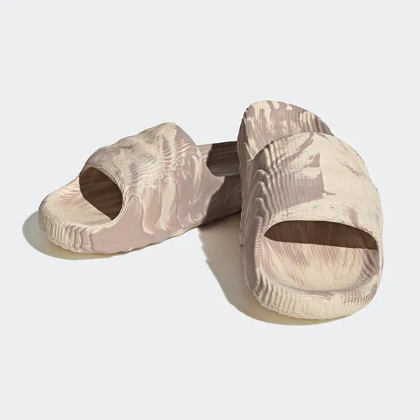 Dép Adidas Adilette 22 Slides HP6516 Màu Nâu Be - Dép - Vua Hàng Hiệu