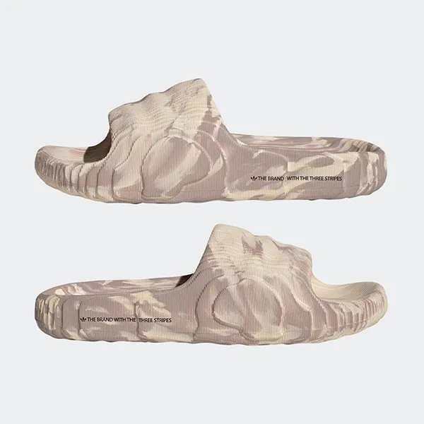 Dép Adidas Adilette 22 Slides HP6516 Màu Nâu Be - Dép - Vua Hàng Hiệu