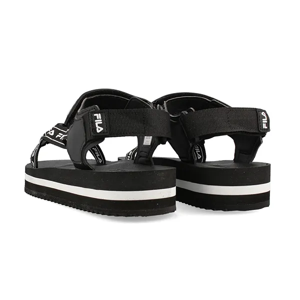 Dép Sandal Fila Tomaia SD Tapey Tape 1SM00738-101 Màu Đen Size 37 - Dép - Vua Hàng Hiệu