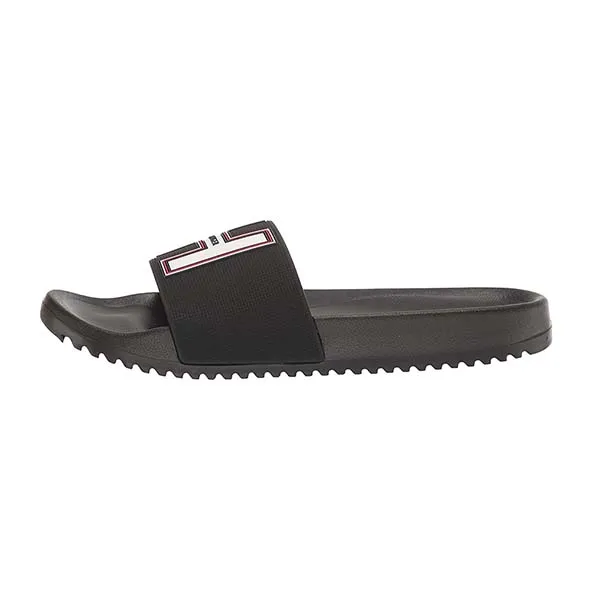 Dép Tommy Hilfiger Sandalias Roylan Slide Para Hombre Màu Đen Size 42