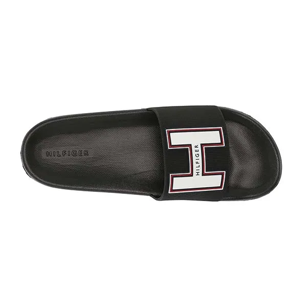 Dép Tommy Hilfiger Sandalias Roylan Slide Para Hombre Màu Đen Size 42
