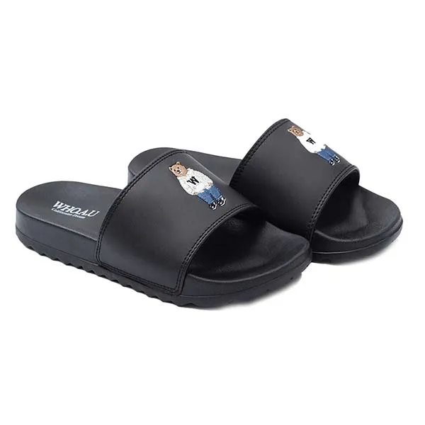 Dép WHOAU Steve Slide WHAPD1234A Màu Đen Size 240