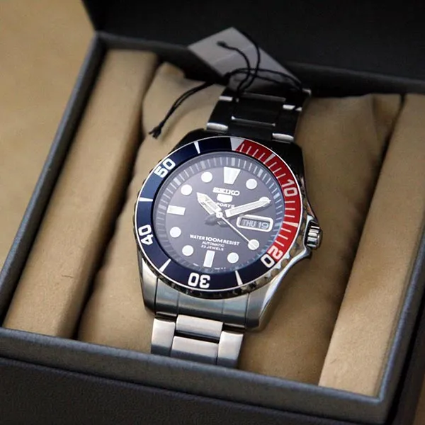 Đồng Hồ Nam Seiko SNZF15K1 Màu Xanh Bạc - Đồng hồ - Vua Hàng Hiệu