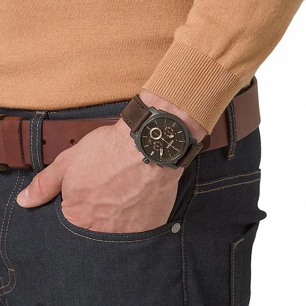 Đồng Hồ Nam Fossil Dây Da FS4656 Màu Nâu - Đồng hồ - Vua Hàng Hiệu