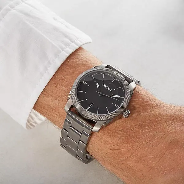 Đồng Hồ Nam Fossil FS4774 Màu Đen Xám