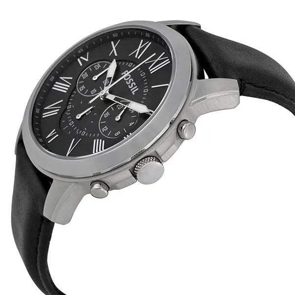 Đồng Hồ Nam Fossil FS4812 Màu Đen Bạc - Đồng hồ - Vua Hàng Hiệu