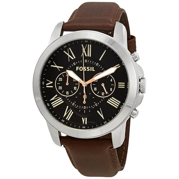 Đồng Hồ Nam Fossil FS4813IE Màu Đen Nâu