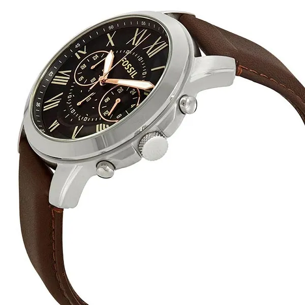 Đồng Hồ Nam Fossil FS4813IE Màu Đen Nâu